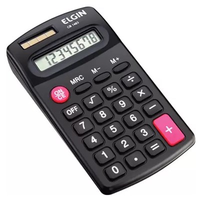 Calculadora Elgin de Bolso CB-1483 BOLSO 8 Digitos