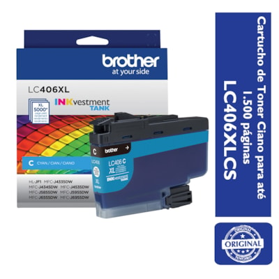 Cartucho de Tinta Azul LC406XLCS Brother