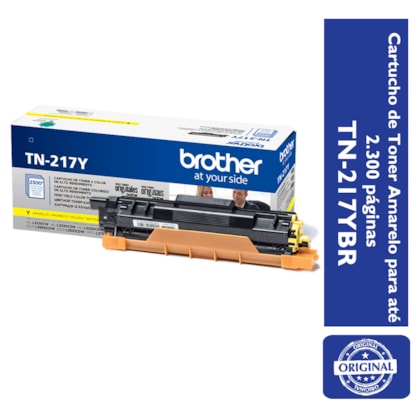 Cartucho de Toner Brother TN-217C Ciano p/ 2.300 Páginas