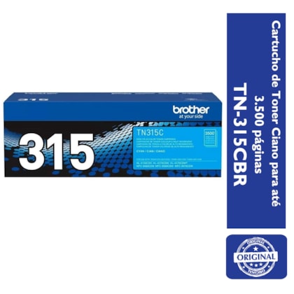 Cartucho de Toner Brother TN-319C Ciano p/ 6.000 Páginas