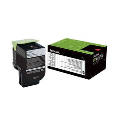 Cartucho de Toner Lexmark 70C8XK0 Preto p/ 8.000 Páginas