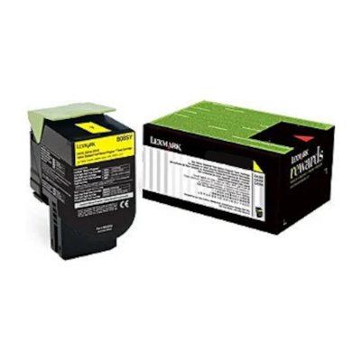 Cartucho de Toner Lexmark 70CBXY0 Amarelo p/ 4.000 Páginas