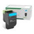 Cartucho de Toner Lexmark 80CBSCO Ciano p/ 2.000 Páginas