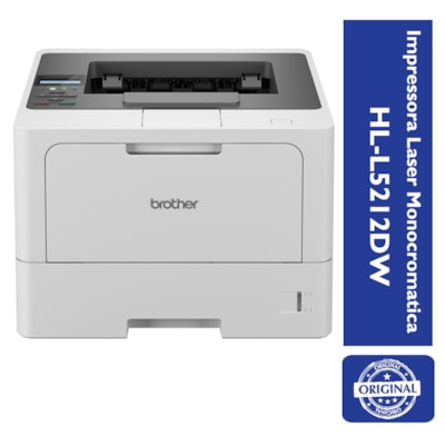 Impressora a Laser Monocromática Corporativa HL-L5212DW Brother