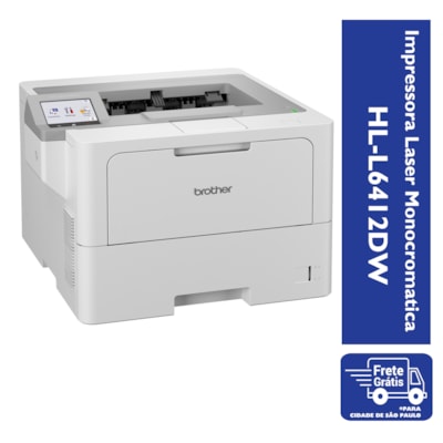 Impressora a Laser Monocromática Corporativa HL-L6412DW Brother