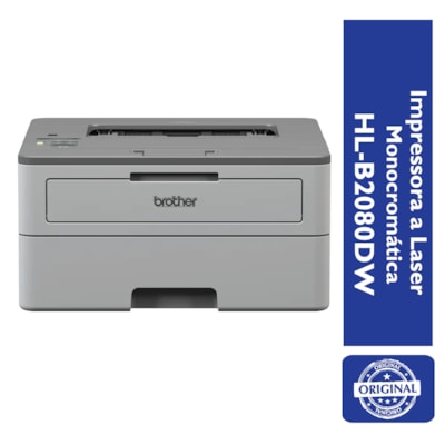 Impressora a Laser Monocromática HL-B2080DW Brother