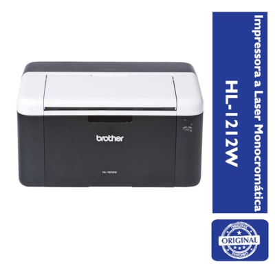 Impressora Brother HL-1212W Monocromática