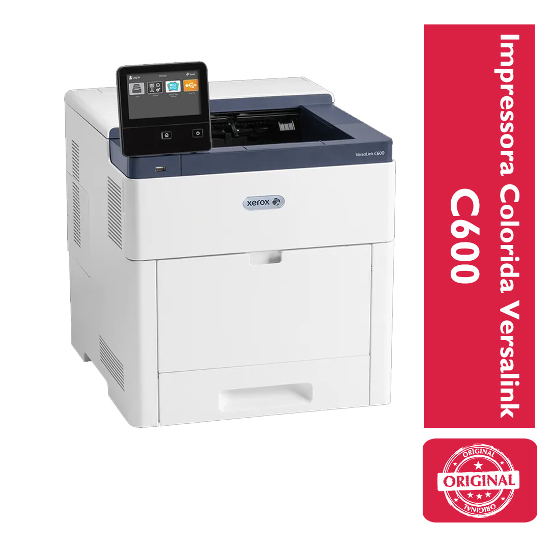 Impressora Convencional Xerox Versalink C600 Jato de Tinta Colorida Usb e Wi-fi 110v