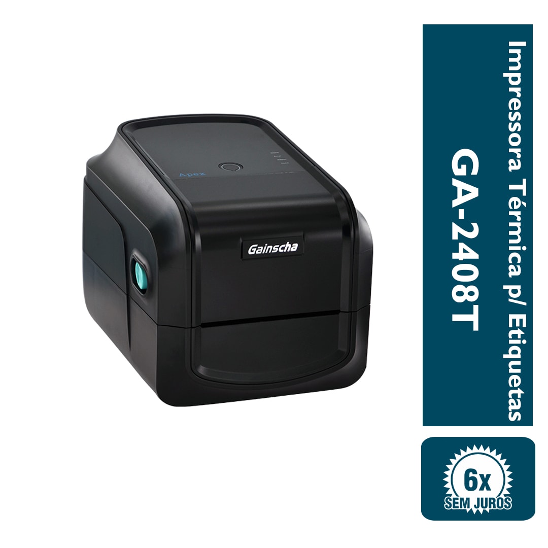 Impressora Térmica Gainscha GA-2408T - Loja Gomaq