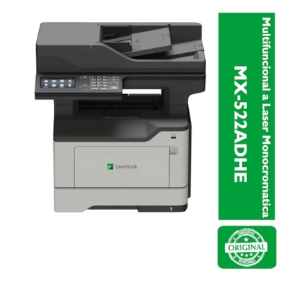 Multifuncional a Laser Monocromática MX-522ADHE Lexmark