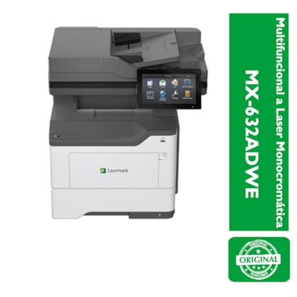 Multifuncional a Laser Monocromático MX-632ADWE Lexmark