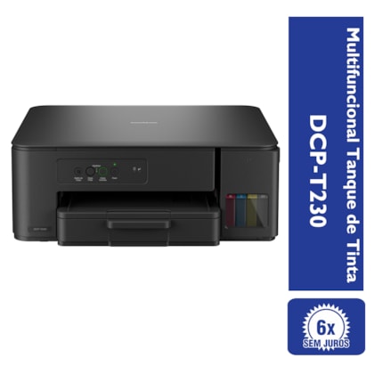 Multifuncional Jato de Tinta Colorida DCP-T230 Brother