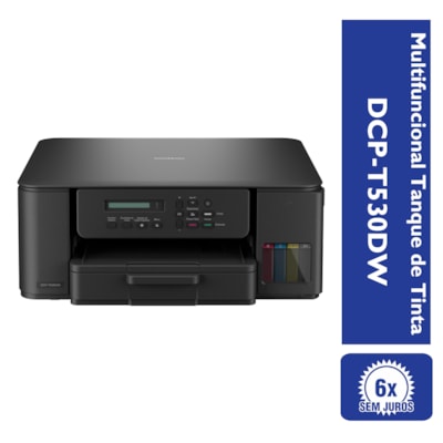 Multifuncional Jato de Tinta Colorida DCP-T530DW Brother