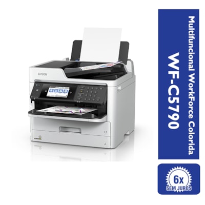 Multifuncional Jato de Tinta Colorida WorkForce C5790 Epson