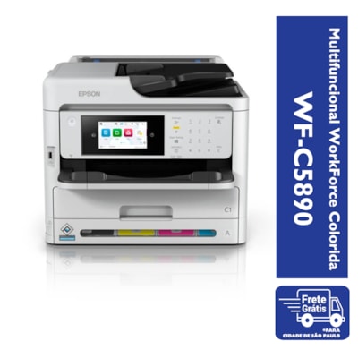 Multifuncional Jato de Tinta Colorida WorkForce C5890 Epson