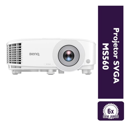 Projetor MS560 SVGA Branco Benq