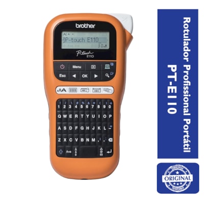 Rotulador Brother PT-E110 Profissional Portátil