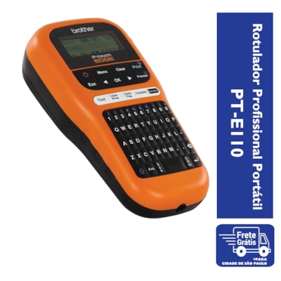 Rotulador Brother PT-E110 Profissional Portátil