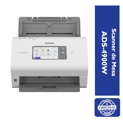 Scanner de Mesa Profissional ADS-4900 Brother