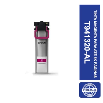 Tinta Epson Magenta 5K T941320AL P/WF-C5790/C5290