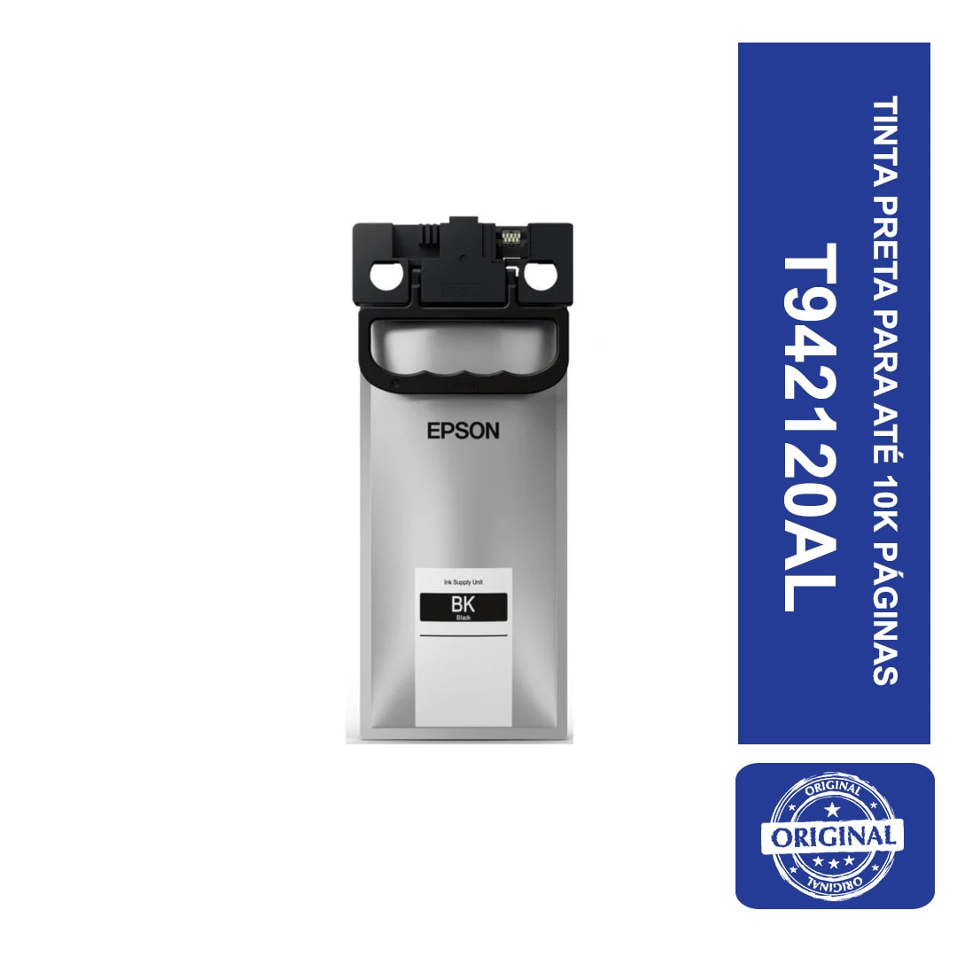 Tinta Epson Preta 10K T942120AL EPSON WF-C5790/C5710/C5290 - Loja