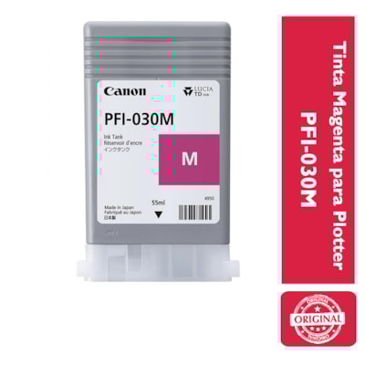 Tinta Magenta p/ Plotter PFI-030M Canon